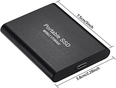 Disco Rigido Hard Disk Esterno 2 TB HDD - 2.5  USB 3.0 Ultra Sottile Metallico • 41.99€