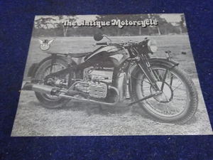 AMC THE ANTIQUE MOTORCYCLE Magazine for ALL Motorcycle Riders FALL 1975 - Bild 1 von 8