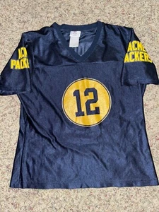 Reebok Green Bay Packers NFL Acme Throwback Jersey Aaron Rodgers #12 Women’s M - Picture 1 of 4