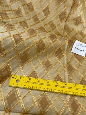 Designer Quality 100% Silk Shantung Novelty fabrics!!! - Image 1 of 4
