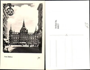 66817,Graz Rathaus Detailansicht - Picture 1 of 1