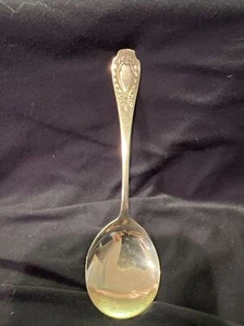 Vintage Alvan Sterling Silver “APOLLO” Pattern  5 1/4” Soup Spoon No Monogram - Picture 1 of 7