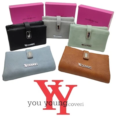 Borsello Portafogli Donna Morbido Firmato YY Coveri zip e porta carte di credito