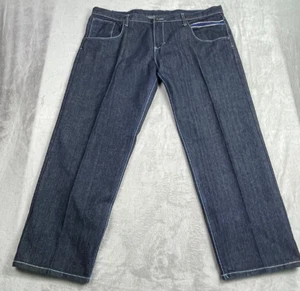 PAG Collection Jeans Herren 48 x 33 Denim bestickt 90er Hip Hop R&B - Bild 1 von 8