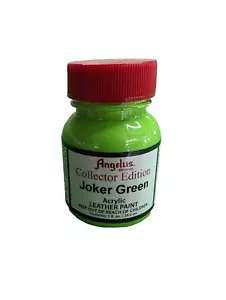 Angelus Collector Edition Leather Paint 1 Oz Joker Green - Picture 1 of 1