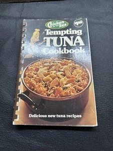 VTG 1976 Chicken of the Sea, Tempting Tuna CookBook, Spiral/Color & Illustrated - Picture 1 of 10