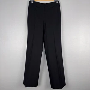 Emporio Armani Black 100% Virgin Wool Made in Italy Slacks Pants Trousers Sz. 38 - Picture 1 of 6