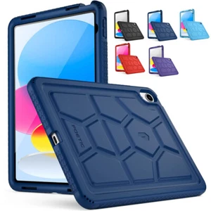 For New iPad 10.9 inch 10th Gen (2022) Case Poetic Kids Friendly Silicone Cover - Picture 1 of 13