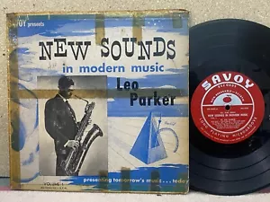 Leo Parker New Sounds In Modern Music VG+ SAVOY MONO DG RARE 10" - Picture 1 of 1