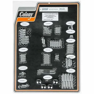 SHOW BIKE HARDWARE KIT (Polished) Fits: Harley Softail Twin Cam '07-Up . 1025-P - Picture 1 of 2