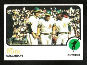 1973 Topps SET BREAK #360 JOE RUDI VG+/EX OAKLAND ATHLETICS (SB2) - Imagen 1 de 1