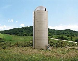 Walthers Cornerstone Kit costruzione/struttura in scala HO silo fienile stile cemento - Foto 1 di 1