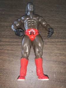 Figura de acción de lucha libre WWE Booker T Ruthless Aggression Red JAKKS Pacific 2003 - Imagen 1 de 10