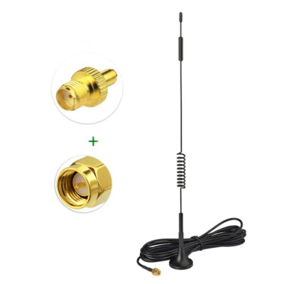 4G LTE Magnetic Base SMA Male / TS9 Antenna 3m for Netgear Huawei Mobile Hotspot - Image 1 of 4