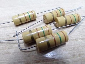 5 Iskra 150R 2W vintage resistors URM-150 - Picture 1 of 1