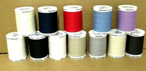 Gutermann Sew All Thread 1000m Reel - Sewing Polyester Thread Assorted Colours  - Picture 1 of 15