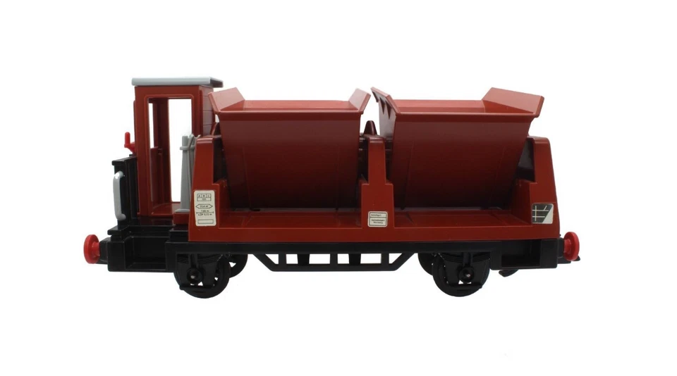 Playmobil -- Pièce de rechange -- Wagon benne marron 4112 - - Photo 1/1