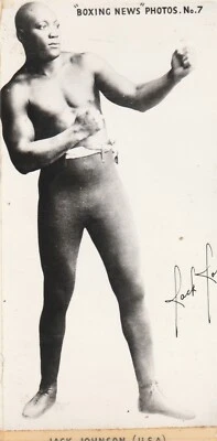 JACK JOHNSON  BOXING HOFer   BOXING NEWS PHOTOS  No.7 - Image 1 of 2