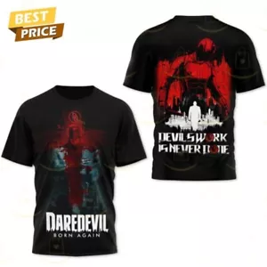 Daredevil Born Again - Devil Work Is Never Done 3D T-Shirt - Bild 1 von 2