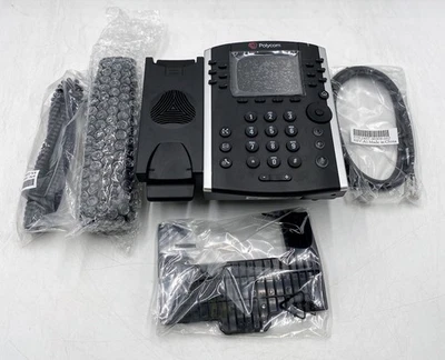 Polycom VVX 411 12-Line Gigabit IP Phone with Color Display - Image 1 of 3