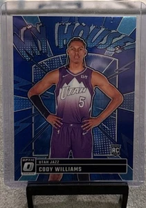 CODY WILLIAMS 2024-25 Panini Donruss Optic My House! #4 Rookie RC /175 - Picture 1 of 3