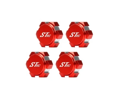 SpeedTek RC CNC Aluminum 17mm Hex Shielded Wheel Nuts (4) for Arrma 6S Models - Image 1 of 2