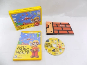 Mint Disc Nintendo Wii U Super Mario Maker Special Edition Boxset NTSC-J Japan - Picture 1 of 5