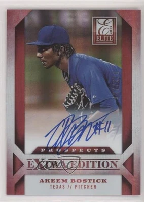 2013 Panini Elite Extra Edition /674 Akeem Bostick #140 Auto - Image 1 of 2