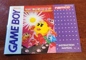 Folleto de instrucciones Gameboy - Ms. Pac-Man - Imagen 1 de 2