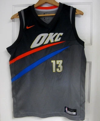 Подлинная футболка Nike Swingman Oklahoma City Thunder Paul George No13 NBA размер L - Изображение 1 из 4