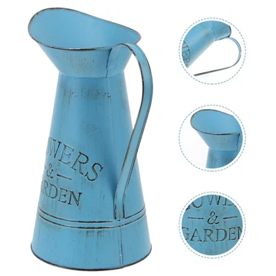 1 STÜCK Antike Hausvase Dekoration Garten Blumenarrangement Topf Desktop Vase - Bild 1 von 4