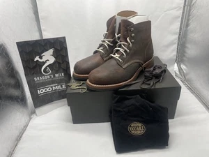 Wolverine x Dragon’s Milk 1000 Mile Leder Hickory Stiefel Herren Größe 7,5D NEU - Bild 1 von 23