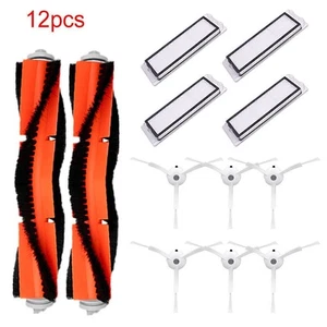 HEPA Filter Side Brushes Main Brush Fits for Roborock S50 S5 Vacuum Cleaner - Picture 1 of 31