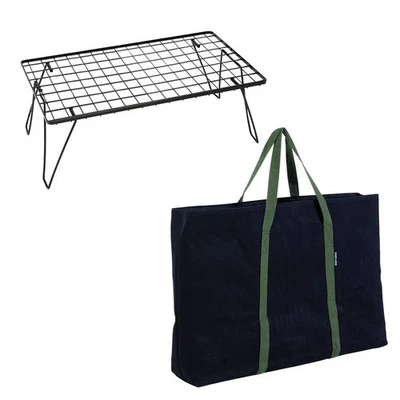 UNIFLAME Field Rack Steel Black & Tote Bag - Image 1 of 4