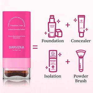 Foundation Cream,Three-dimensional Cover Blemishes,BARVENA - Picture 1 of 23