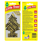 LITTLE TREES Car Air Freshener Hanging Paper Tree for Car or Home, GOLD, 1 Pack