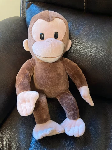 Curious George Plush Stuffed Animal Toy 15” Cover