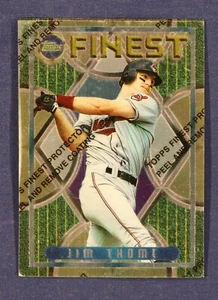 1995 Finest #37 Jim Thome con rivestimento - Foto 1 di 2