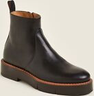 New Clergerie Black Stacked Platform Soho Ankle Boots Made Italy Size 42 ($800)