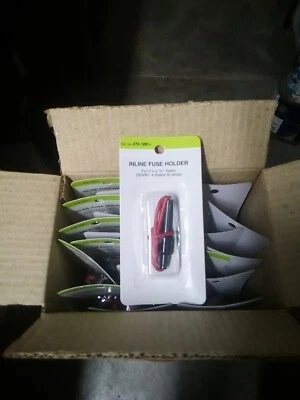 x(24) Portafusibles en Línea RadioShack 270-1281A 250VAC 10 Amperios 1 1/4 x 1/4" Foto 1 de 2