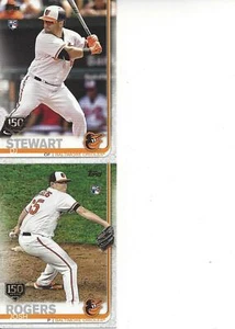 Estampilla 150 aniversario Topps Series 2 2019 Josh Rogers RC Baltimore Orioles #567 - Imagen 1 de 1