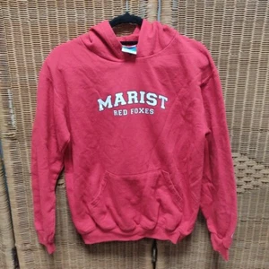 Champion Eco Fleece Youth ( 14 - 16 ) Hooded Long Sleeve Size X-Large Red Used  - Picture 1 of 7