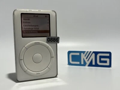 Apple iPod classic 5 GB Scrollwheel 1st Generation 2001 M8541 5GB 1.Gen Top #886 - Bild 1 von 4