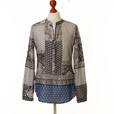 Women's EMILY Van Den Bergh multicolored long-sleeved blouse size 36