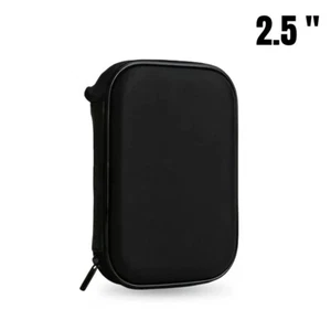 Pouch Zipper Drive Bag Seagate For Hard WD HDD Black Case Disk Protection 2.5" - Afbeelding 1 van 7
