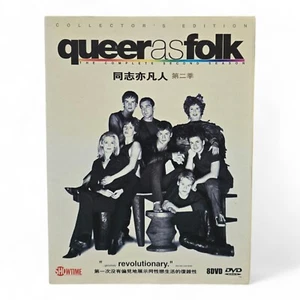 Queer As Folk: Season 2 (2003) DVD 8-Disc Collector's Edition (Japanese Import) - Picture 1 of 8