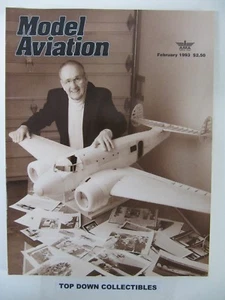 Model Aviation Magazine February 1993 '92 Junior FF World Chanpionships - Imagen 1 de 2