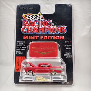 Racing Champions Mint Edition 1957 Chevy Bel Air w/ Emblem Die Cast 1:61