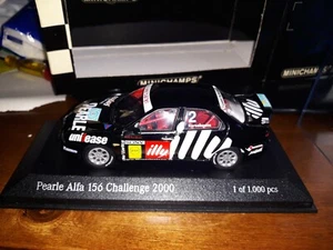 Minichamps 1/43 Alfa Romeo 156 Challenge #2 Dutch Champion 2000 Frank Kerseboom - Imagen 1 de 2
