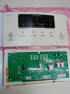 GE REFRIGERATOR DISPENSER CONTROL BOARD 200D7355G074 COMBINED HMI ASSEMBLY - Picture 1 of 4